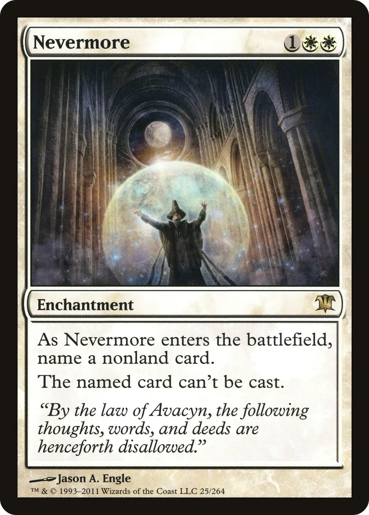 Jamais plus ! — Innistrad — Magic: The Gathering
