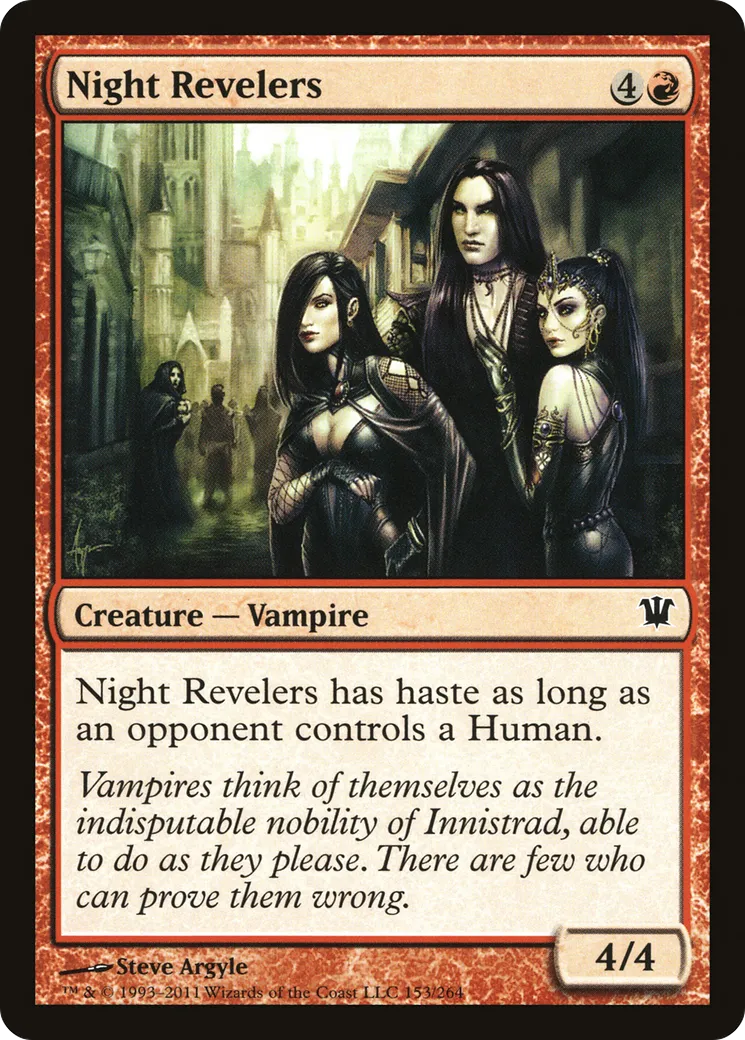 Fêtards nocturnes — Innistrad — Magic: The Gathering
