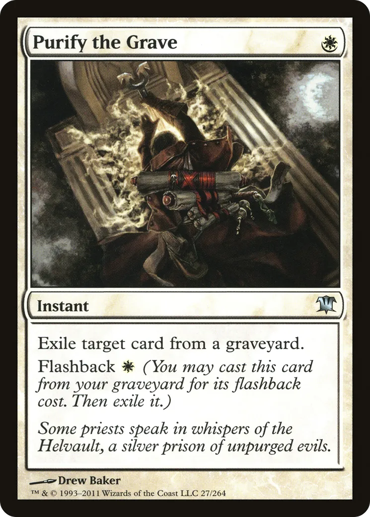 Purify the Grave — Innistrad — Magic: The Gathering