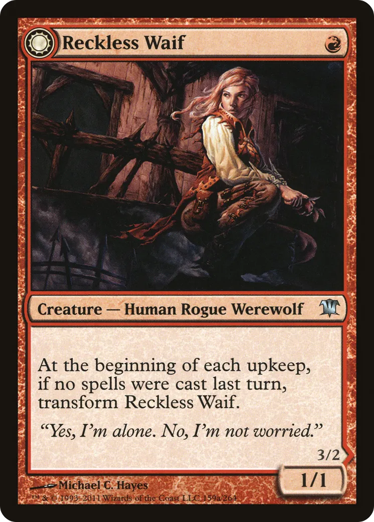 Reckless Waif // Merciless Predator — Innistrad — Magic: The Gathering
