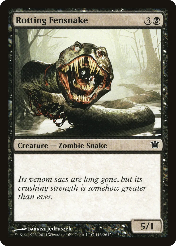 Rotting Fensnake — Innistrad — Magic: The Gathering