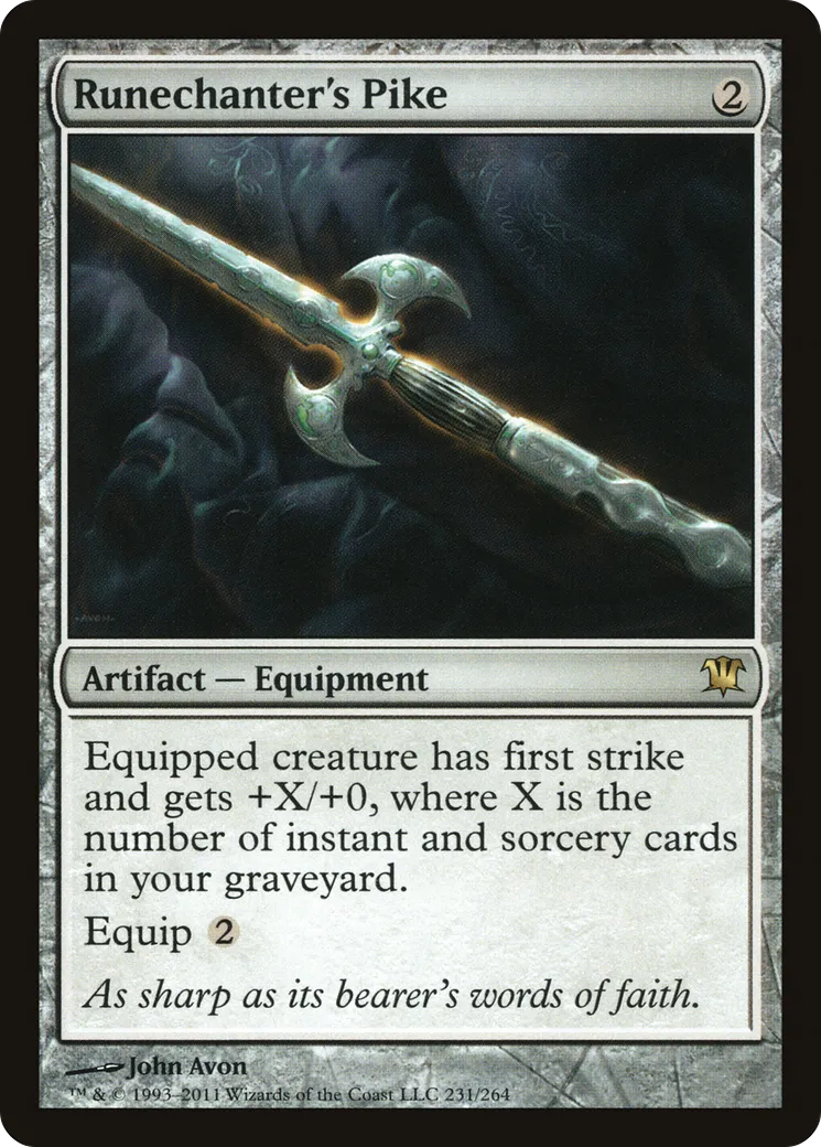 Runechanter's Pike — Innistrad — Magic: The Gathering