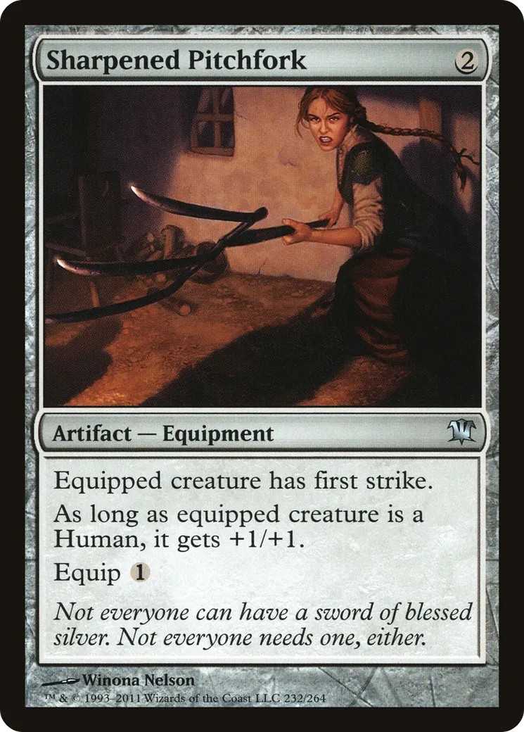 Fourche aiguisée — Innistrad — Magic: The Gathering