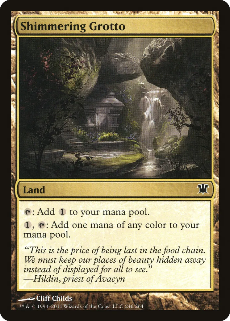 Shimmering Grotto — Innistrad — Magic: The Gathering