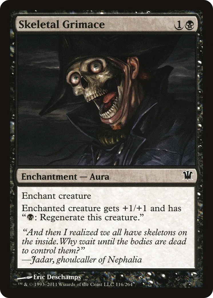 Grimace squelettique — Innistrad — Magic: The Gathering