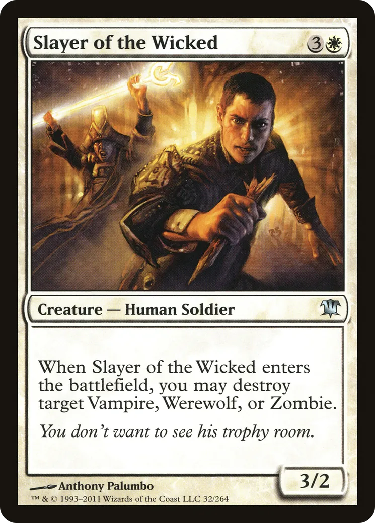 Tueur de malfaisants — Innistrad — Magic: The Gathering