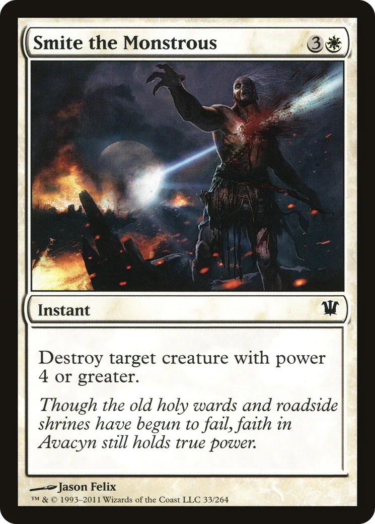 Smite the Monstrous — Innistrad — Magic: The Gathering