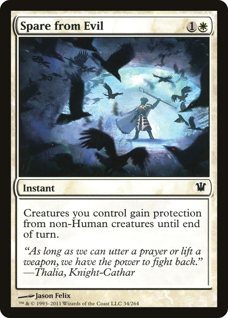 Épargner du mal — Innistrad — Magic: The Gathering