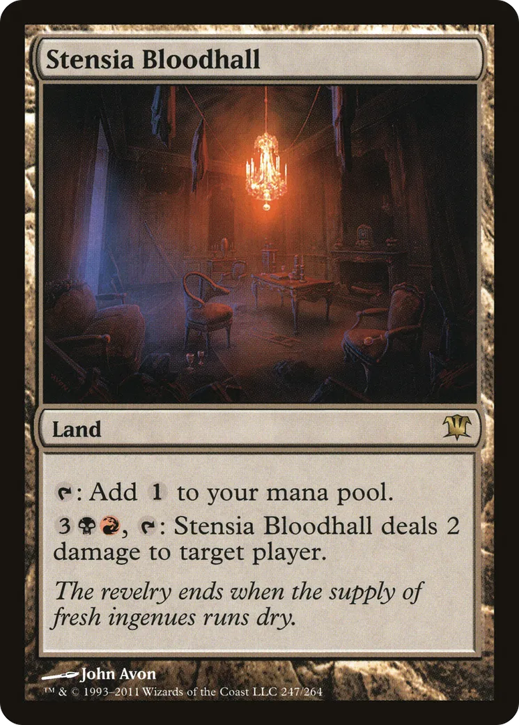 Hall de sang stensien — Innistrad — Magic: The Gathering
