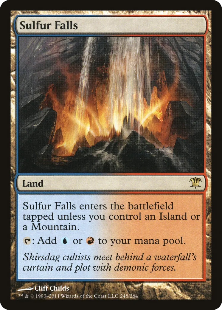 Sulfur Falls — Innistrad — Magic: The Gathering