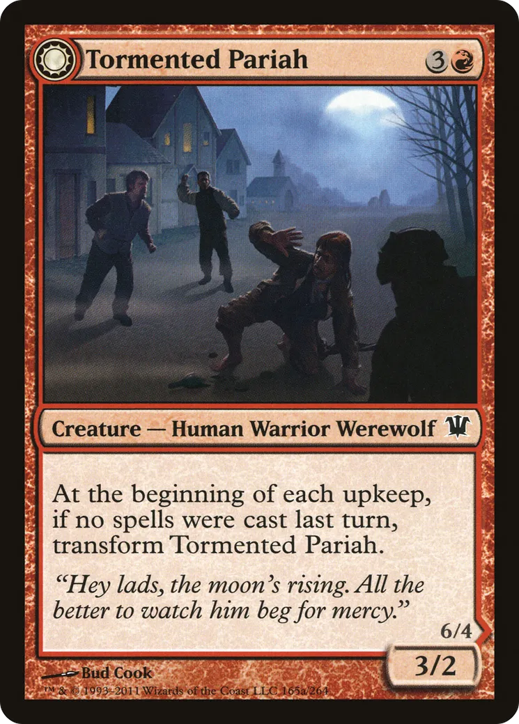 Tormented Pariah // Rampaging Werewolf — Innistrad — Magic: The Gathering
