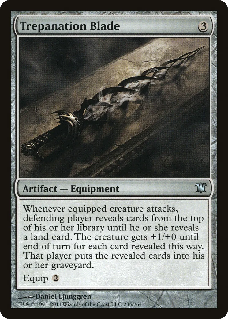 Lame de trépanation — Innistrad — Magic: The Gathering