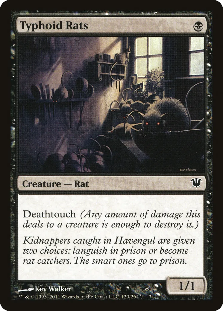 Typhoid Rats — Innistrad — Magic: The Gathering