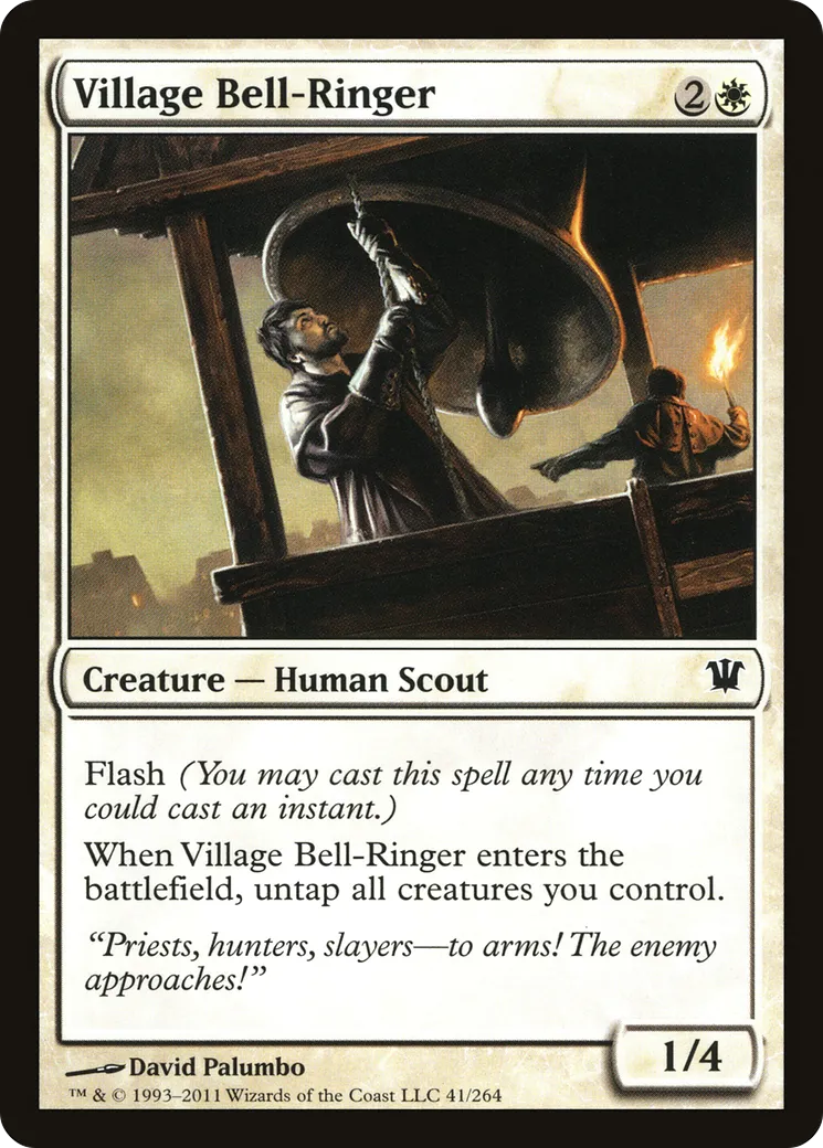 Sonneur de cloche du village — Innistrad — Magic: The Gathering
