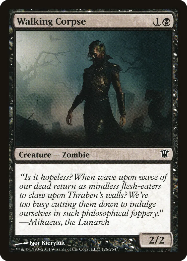 Walking Corpse — Innistrad — Magic: The Gathering