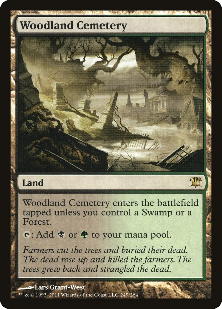 Cimetière des sylves — Innistrad — Magic: The Gathering