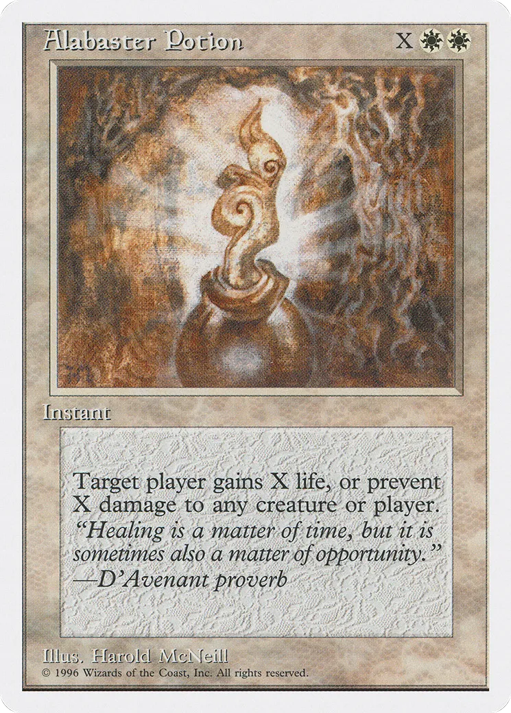 Alabaster Potion — Introductory Two-Player Set — Magic: The Gathering