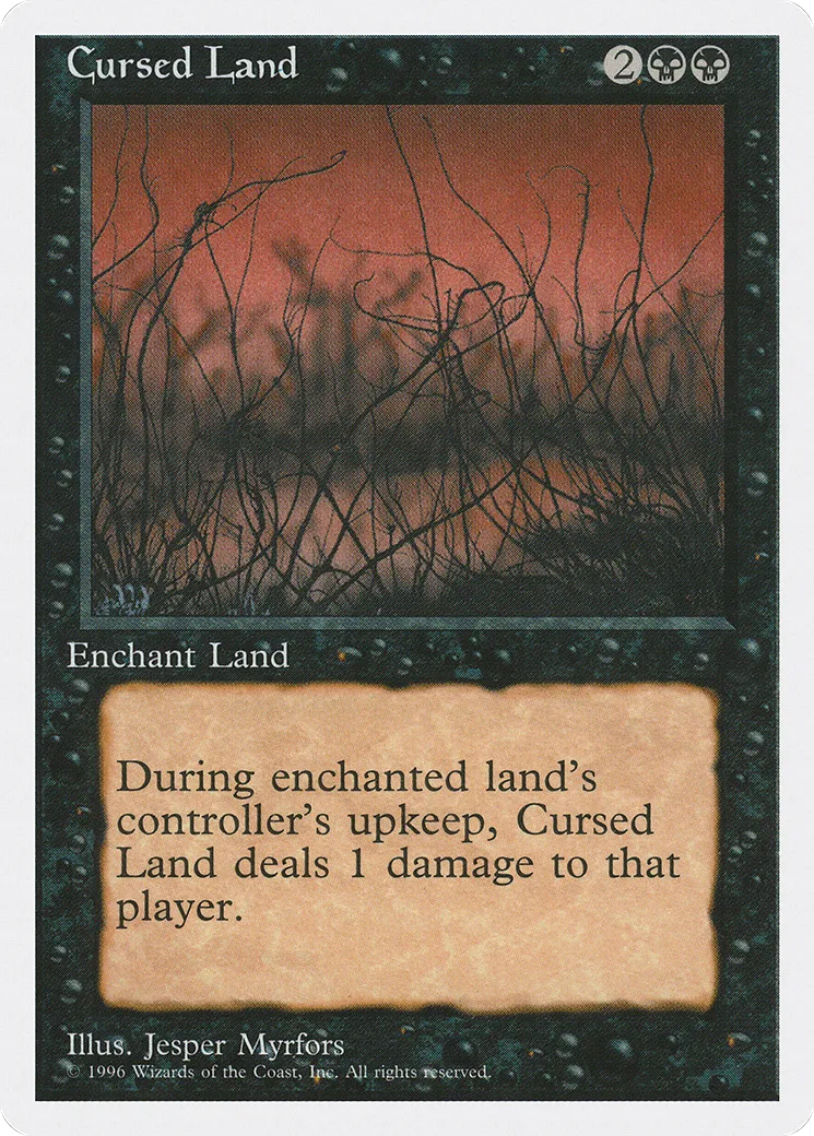 Cursed Land — Introductory Two-Player Set — Magic: The Gathering