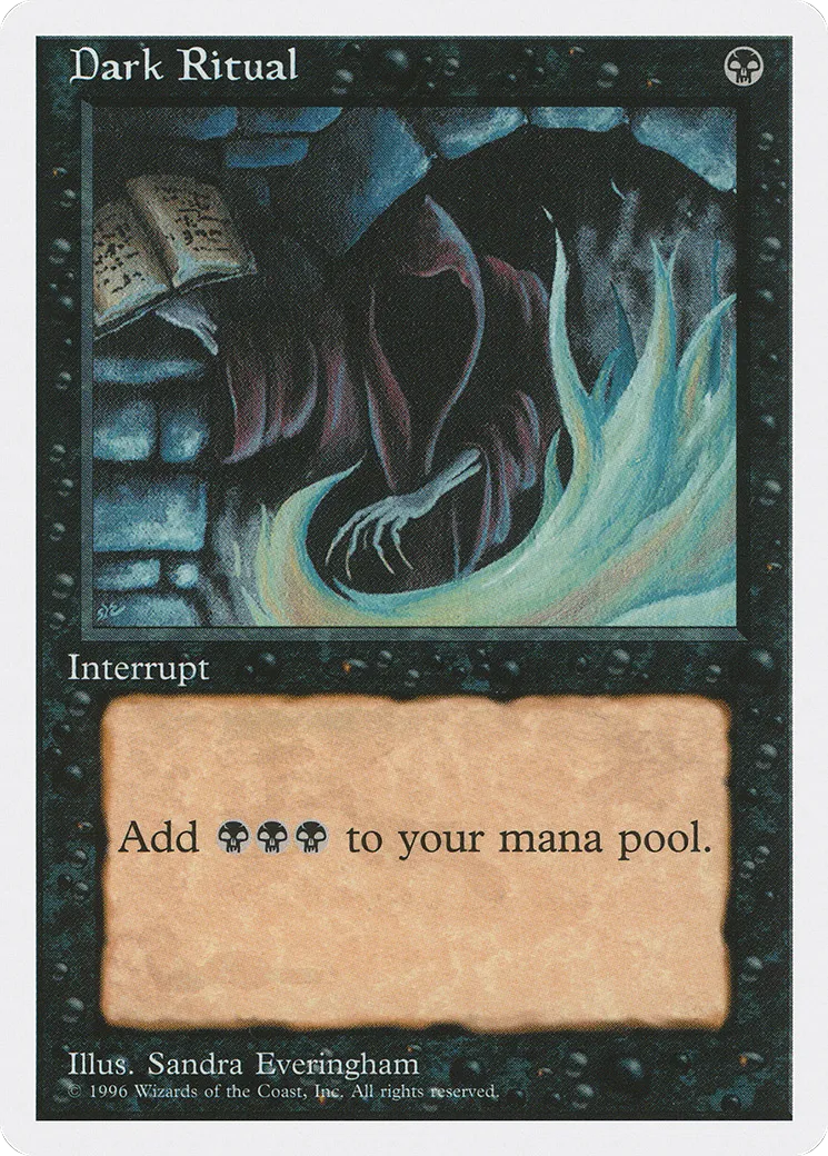 Dark Ritual — Introductory Two-Player Set — Magic: The Gathering