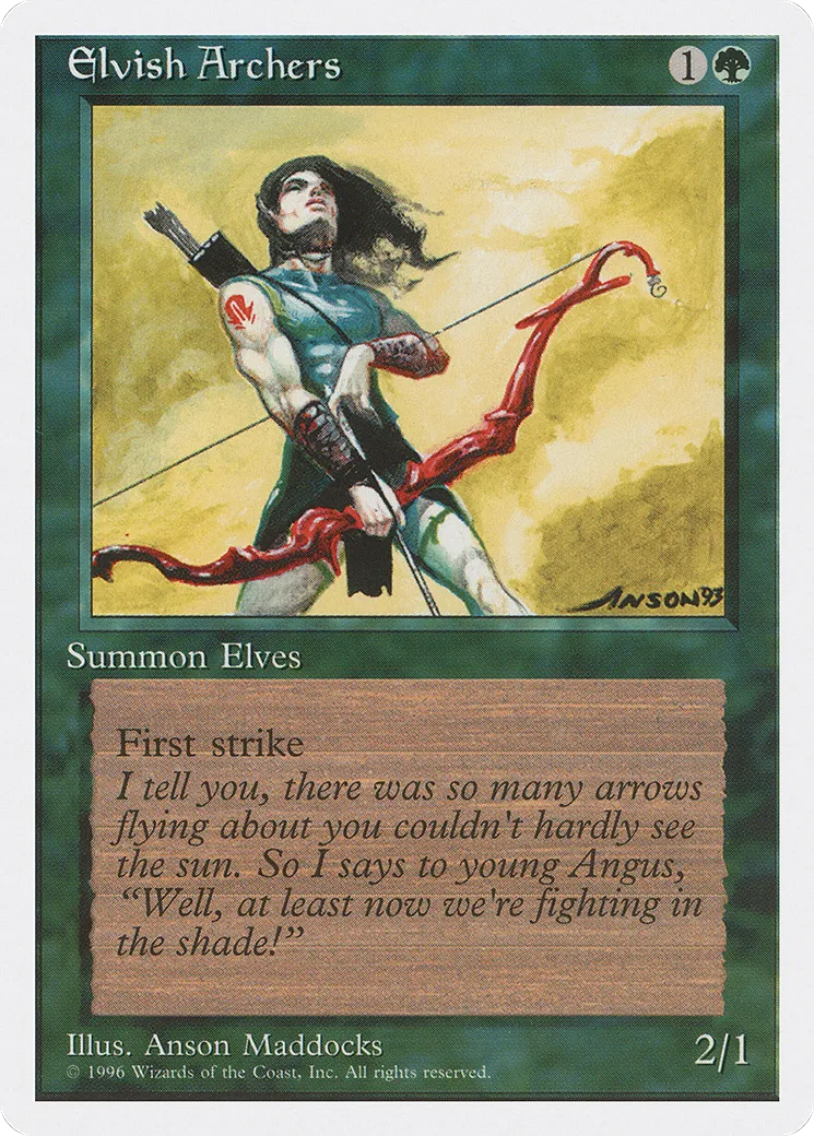 Elvish Archers — Introductory Two-Player Set — Magic: The Gathering
