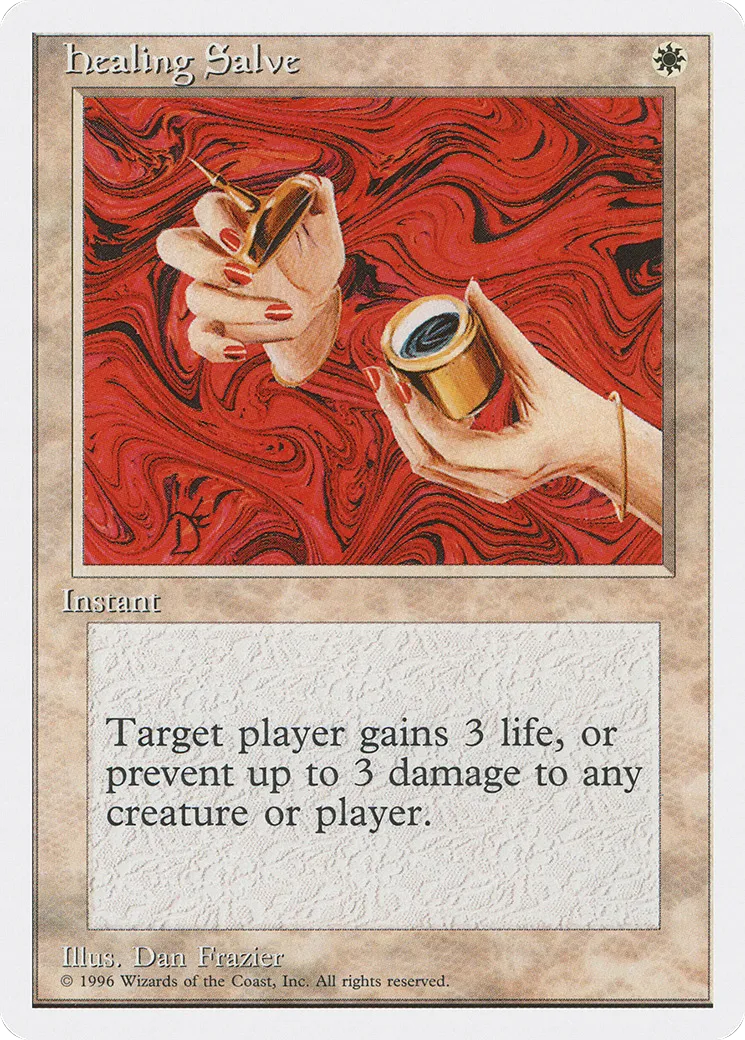 Healing Salve — Introductory Two-Player Set — Magic: The Gathering