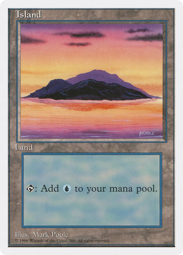 Island — Introductory Two-Player Set — Magic: The Gathering