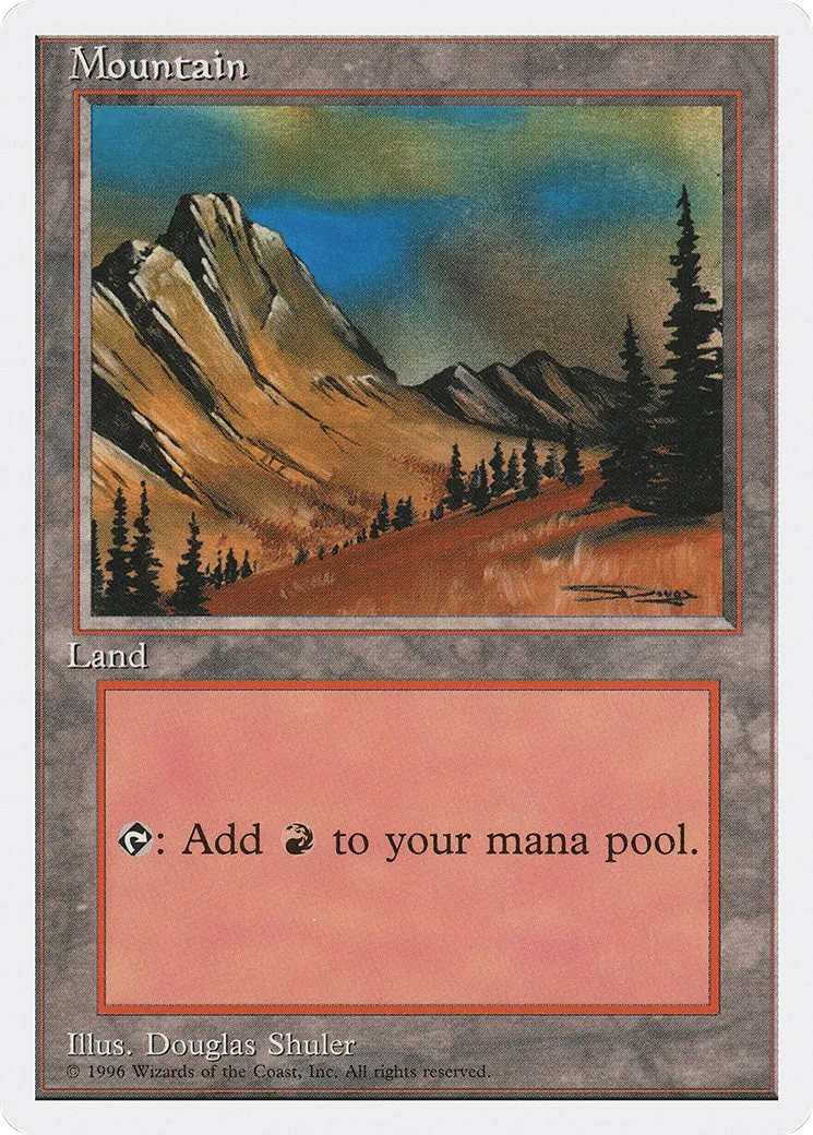 Mountain — Introductory Two-Player Set — Magic: The Gathering