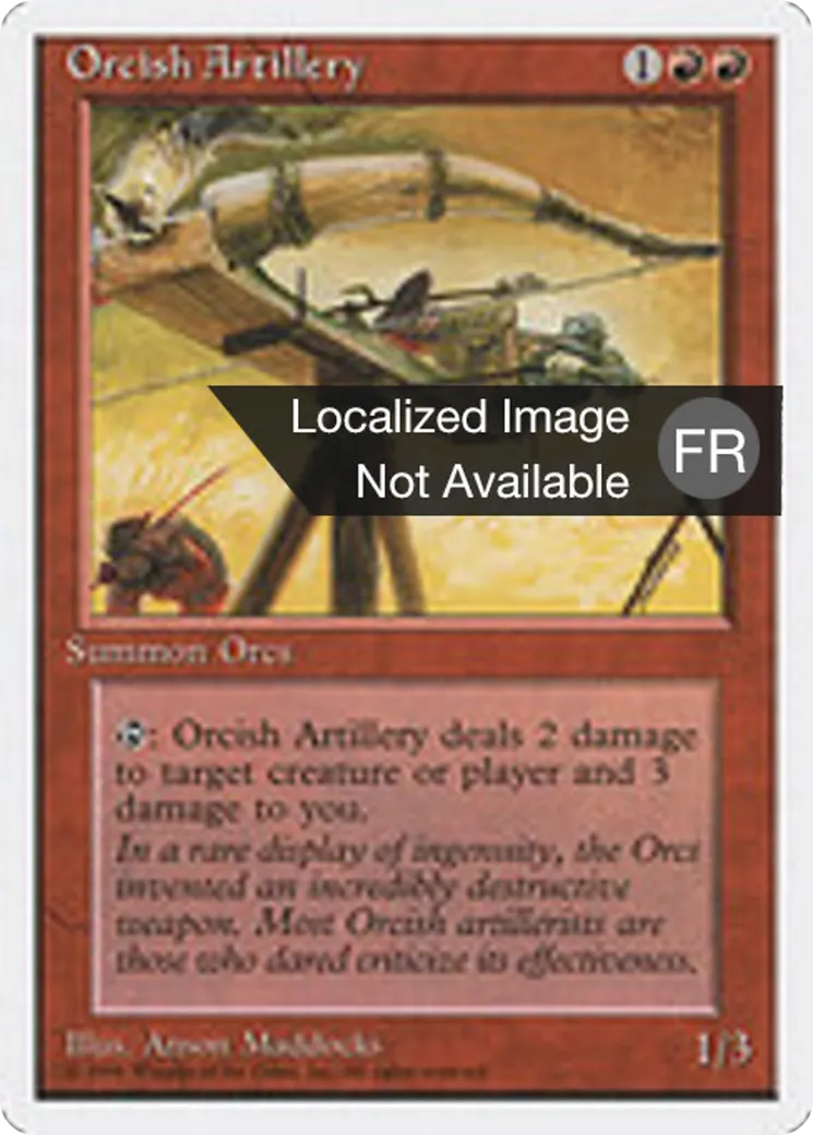 Artillerie orque — Introductory Two-Player Set — Magic: The Gathering