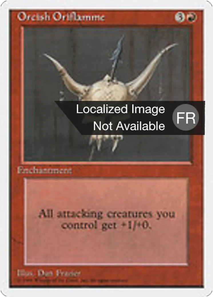 Oriflamme orque — Introductory Two-Player Set — Magic: The Gathering
