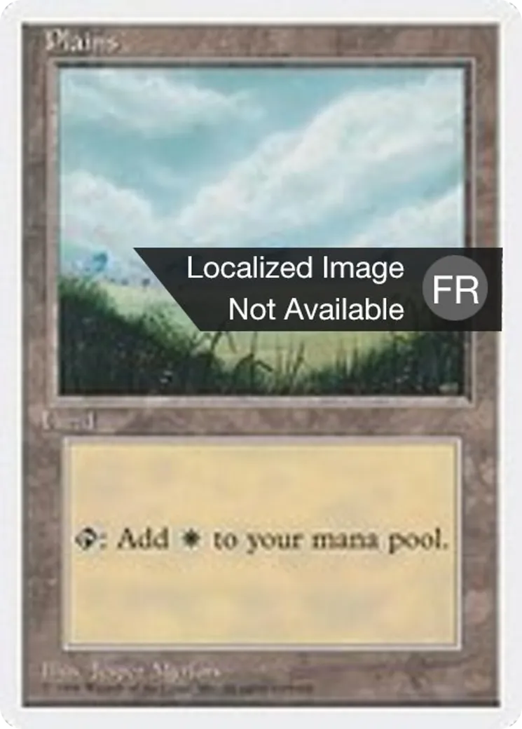 Plaine — Introductory Two-Player Set — Magic: The Gathering