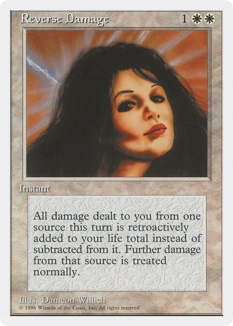 Reverse Damage — Introductory Two-Player Set — Magic: The Gathering