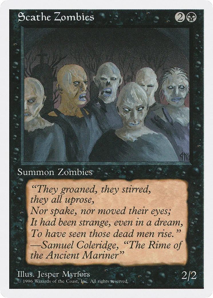 Scathe Zombies — Introductory Two-Player Set — Magic: The Gathering