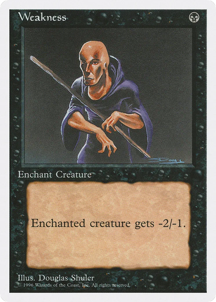 Weakness — Introductory Two-Player Set — Magic: The Gathering