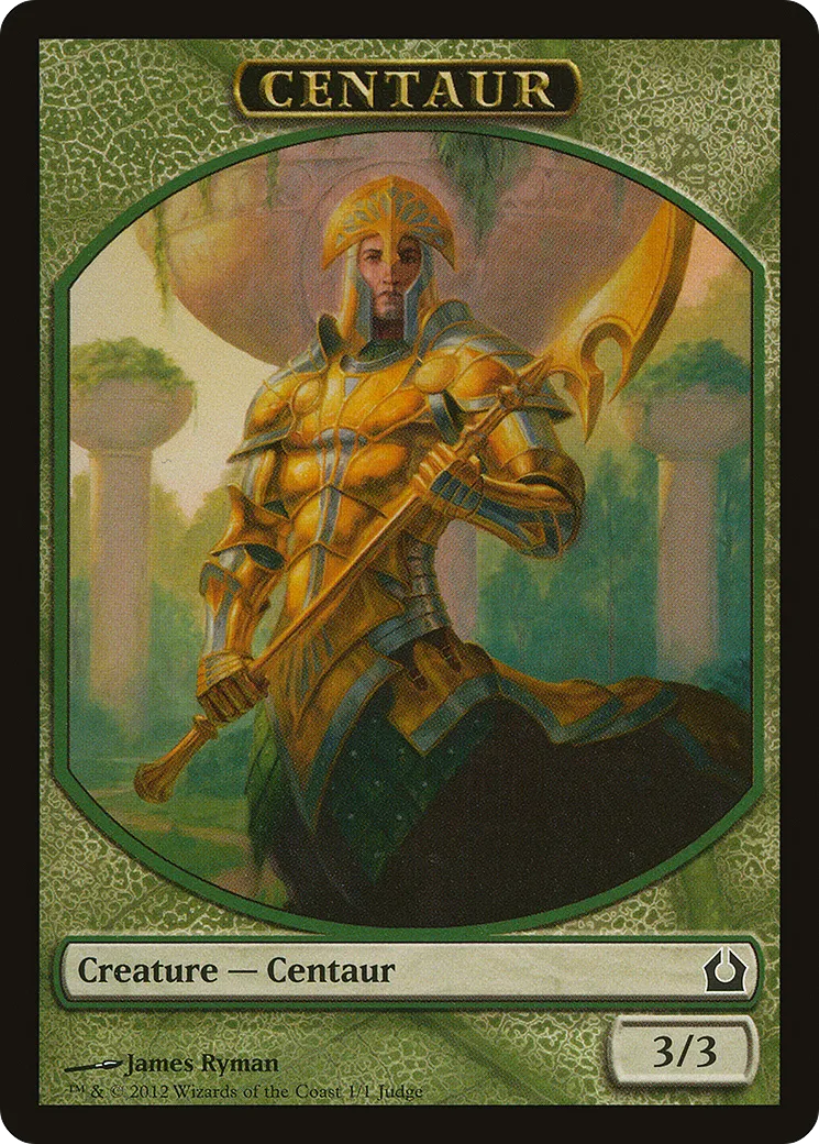 Centaur — Judge Gift Cards 2012 — Magic: The Gathering