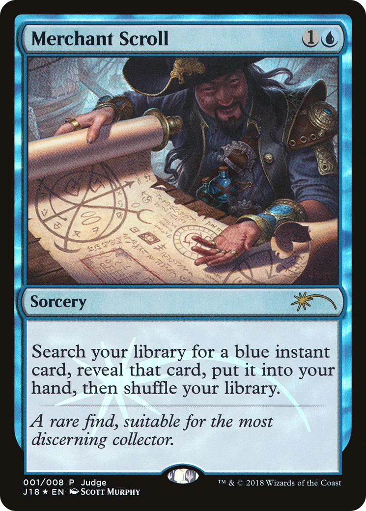 Parchemin de marchand — Judge Gift Cards 2018 — Magic: The Gathering