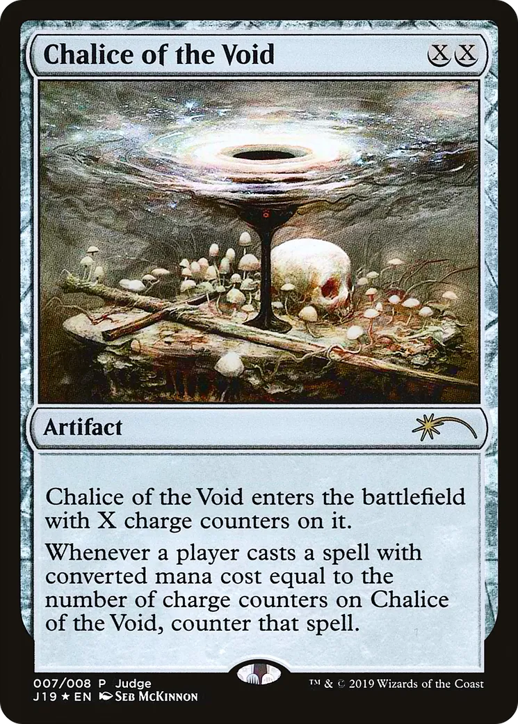 Chalice of the Void — Judge Gift Cards 2019 — Magic: The Gathering