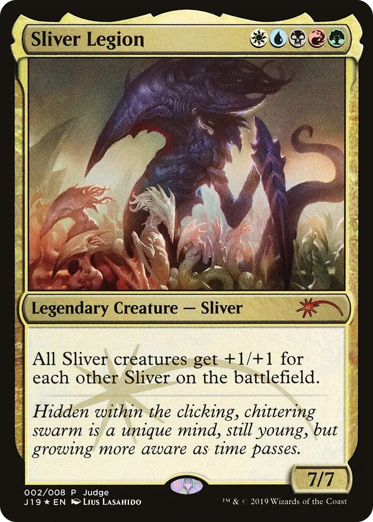 Sliver Legion — Judge Gift Cards 2019 — Magic: The Gathering