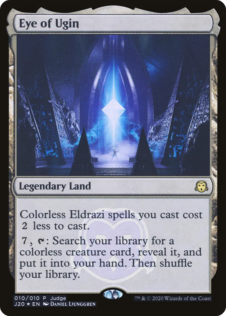 Œil d'Ugin — Judge Gift Cards 2020 — Magic: The Gathering