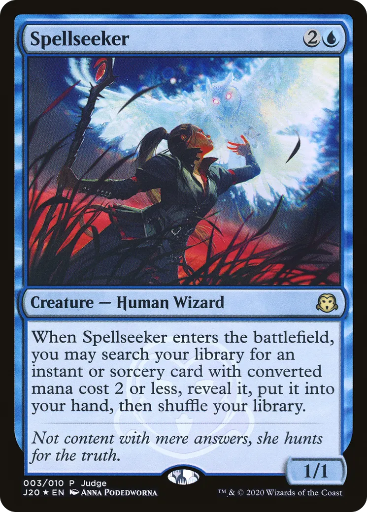 Chercheur de sort — Judge Gift Cards 2020 — Magic: The Gathering