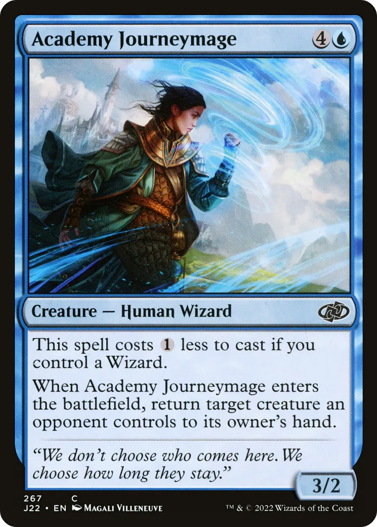 Academy Journeymage — Jumpstart 2022 — Magic: The Gathering