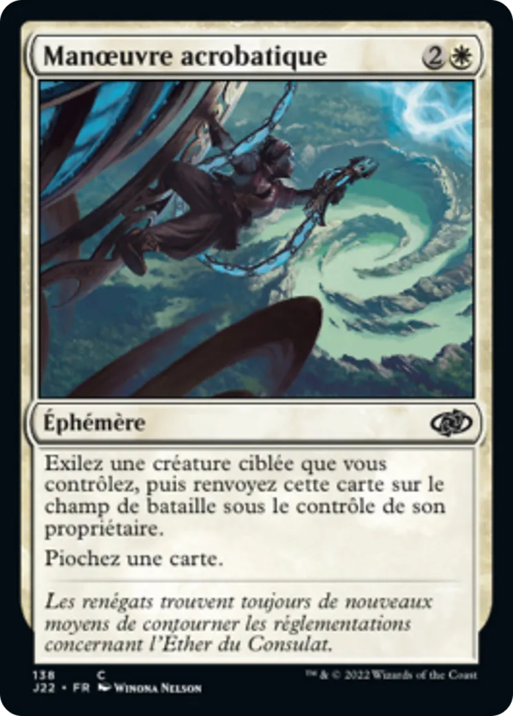 Manœuvre acrobatique — Jumpstart 2022 — Magic: The Gathering