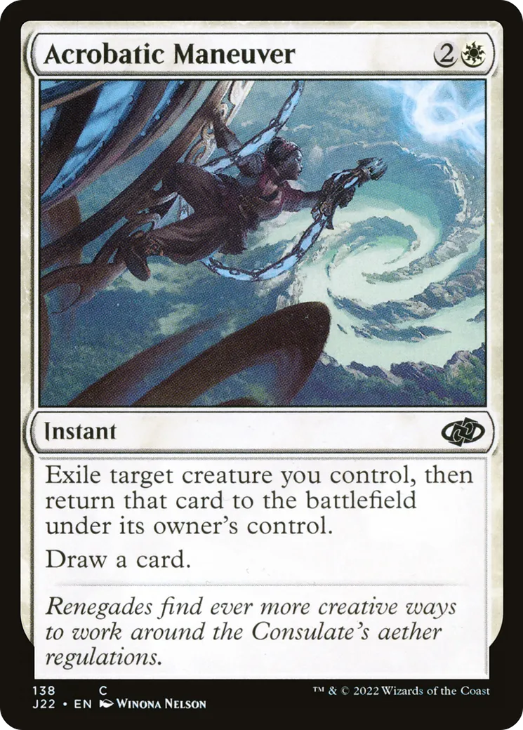 Acrobatic Maneuver — Jumpstart 2022 — Magic: The Gathering