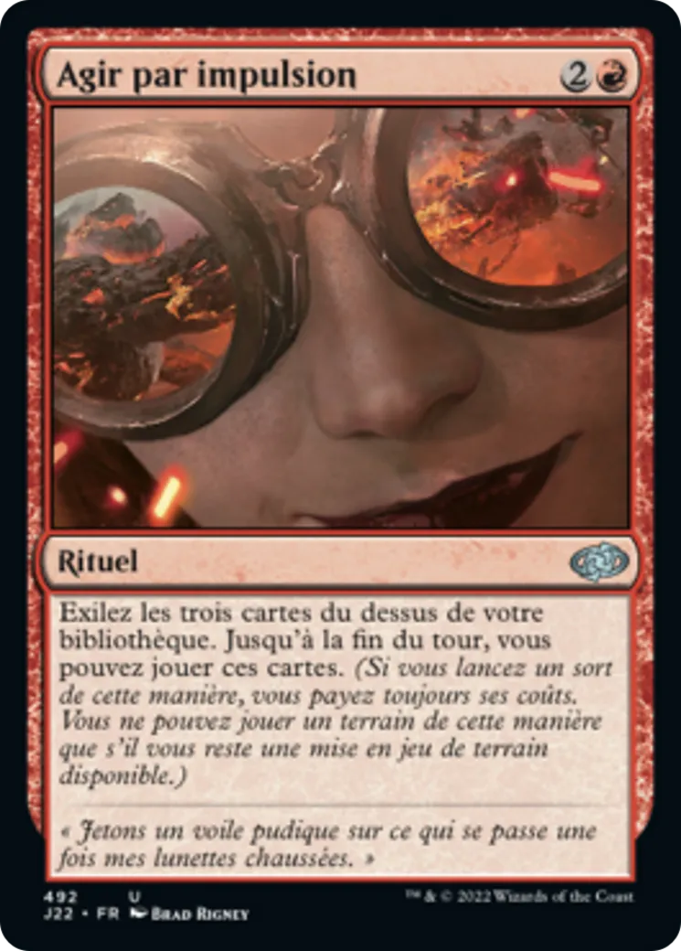 Agir par impulsion — Jumpstart 2022 — Magic: The Gathering