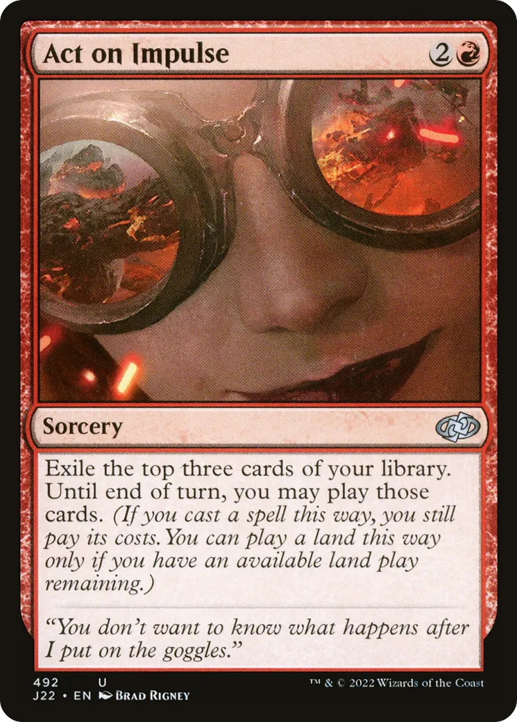 Act on Impulse — Jumpstart 2022 — Magic: The Gathering