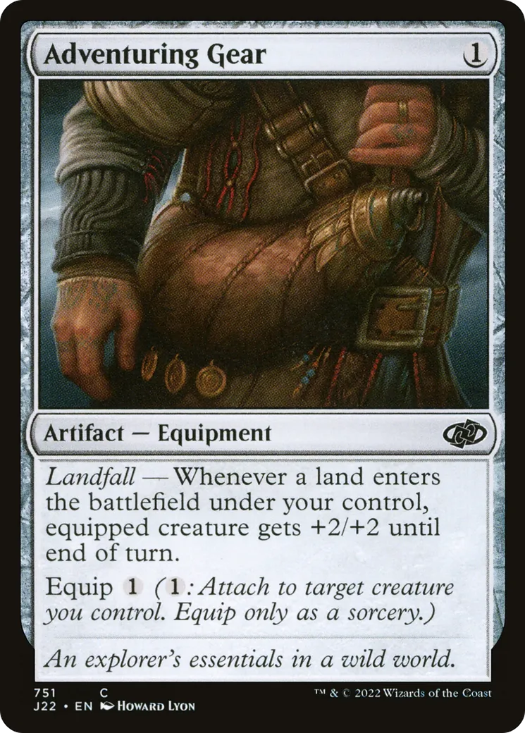 Adventuring Gear — Jumpstart 2022 — Magic: The Gathering