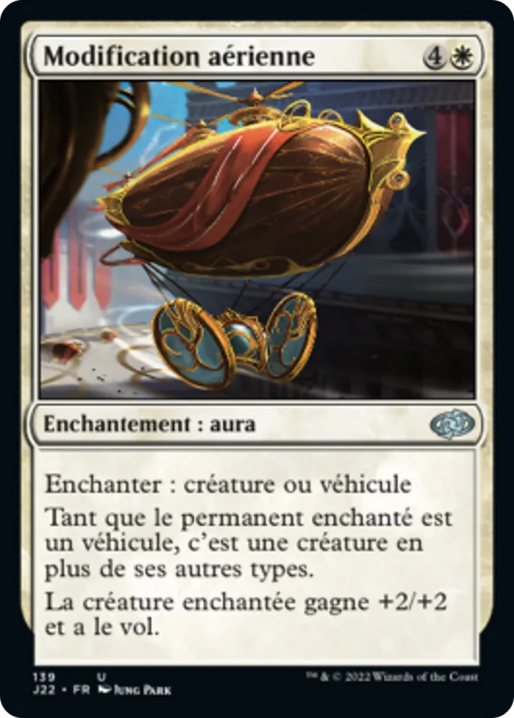 Modification aérienne — Jumpstart 2022 — Magic: The Gathering