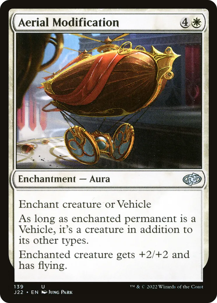 Aerial Modification — Jumpstart 2022 — Magic: The Gathering