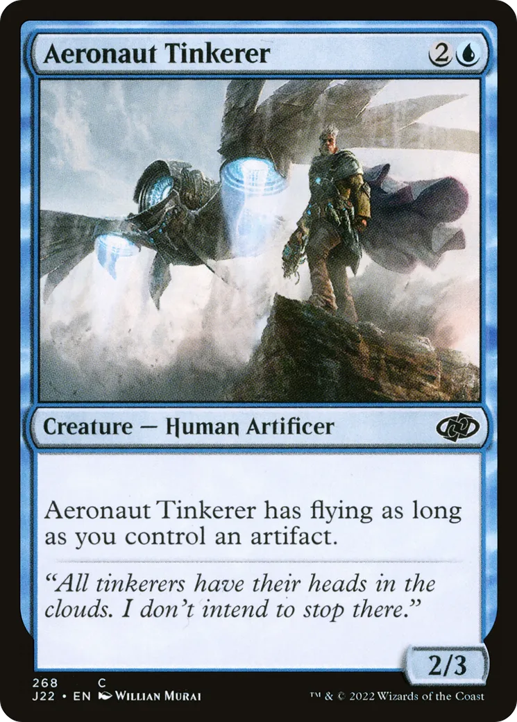 Aeronaut Tinkerer — Jumpstart 2022 — Magic: The Gathering