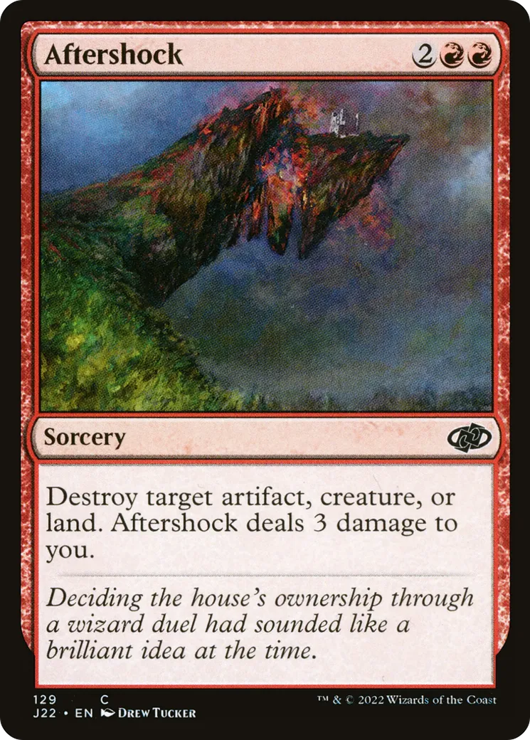 Aftershock — Jumpstart 2022 — Magic: The Gathering