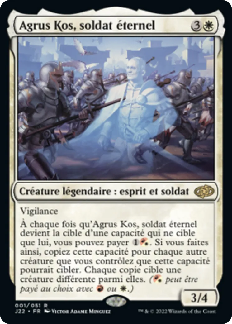 Agrus Kos, soldat éternel — Jumpstart 2022 — Magic: The Gathering